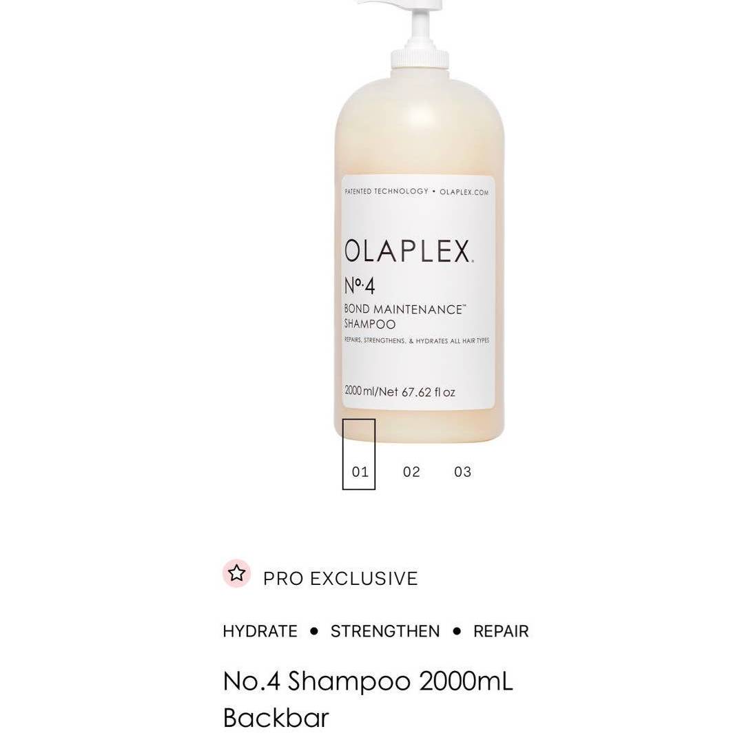 OLAPLEX No. 4 Bond Maintenance Shampoo NEW & SEALED (67.62 oz/2000 ml)